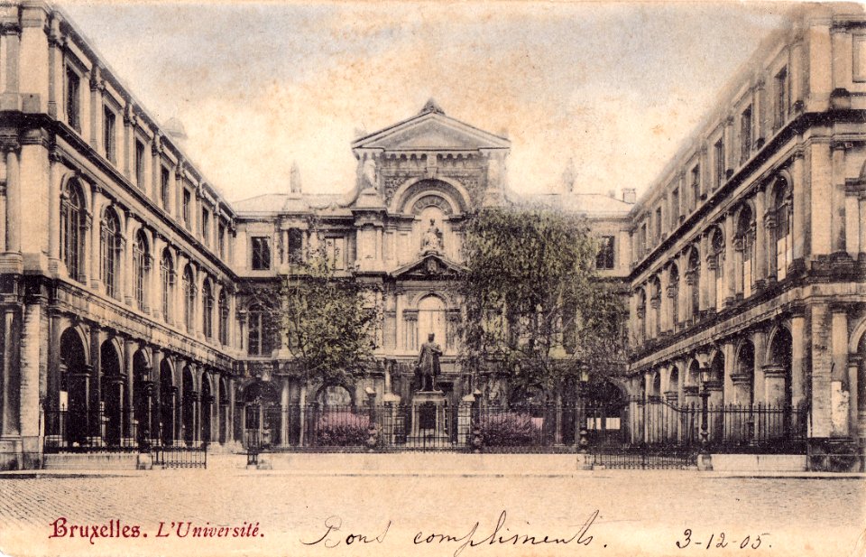 Bruxelas, Universidade, Arquivo de Villa Maria, Angra do Heroísmo, Açores.