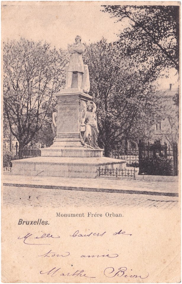 Bruxelles — Monument Frère-Orban