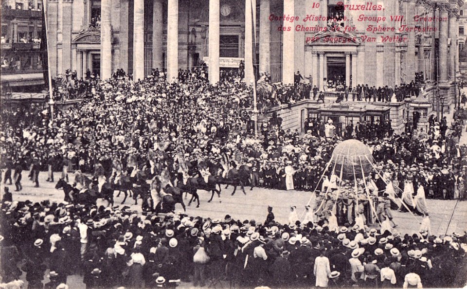 Bruxelas, Cortejo histórico, 10, Arquivo de Villa Maria, Angra do Heroísmo, Açores.