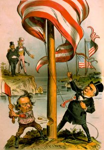 Bryan and McKinley with the Philippines, Cuba and Puerto Rico - Take your choice - Victor Gillam LOC (cropped)