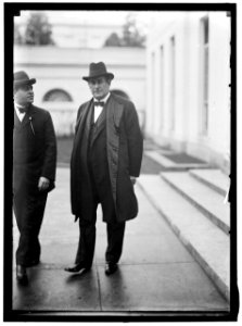 BRYAN, WILLIAM JENNINGS. REP. FROM NEBRASKA, 1891-1895; SECRETARY OF STATE, 1913-1915 LCCN2016864419