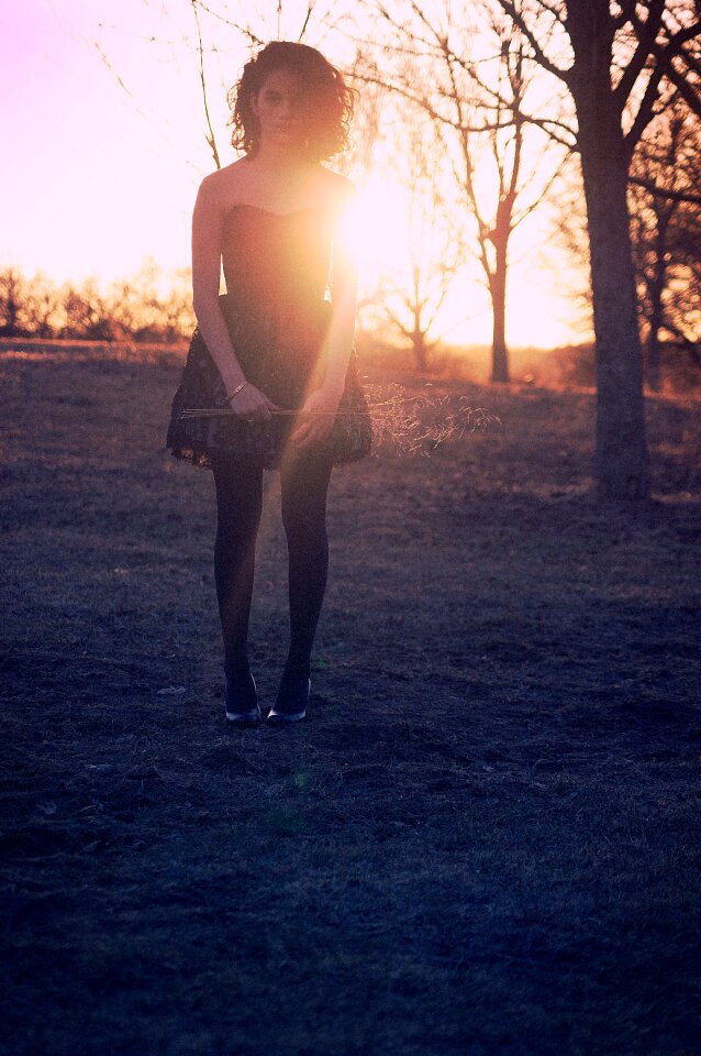 Morning green grass