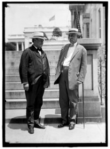 BRYAN, WILLIAM JENNINGS. REP. FROM NEBRASKA, 1891-1895; SECRETARY OF STATE, 1913-1915. WITH JOHN R. SILLIMAN LCCN2016865620
