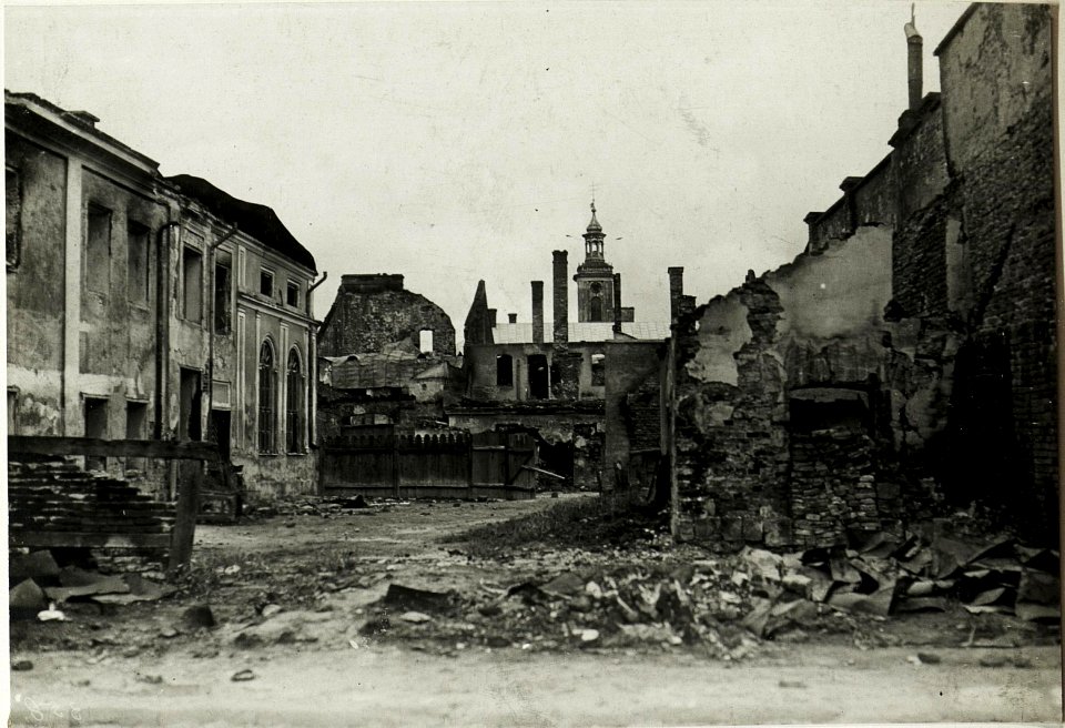 Brzezany, Brandschatzung (BildID 15432189)