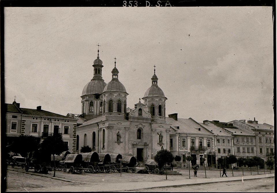 Brzezany, Ruthenische Kirche mit Geschosstreffer. (BildID 15734326)