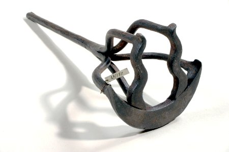 Brännjärn för märkning från Strömsholms hingstdepå - Livrustkammaren - 13951