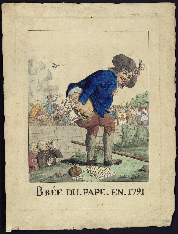 Bréf du Pape en 1791 LCCN2005677011