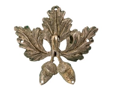 Bröstknöppe av silver, 1800-tal - Hallwylska museet - 110573