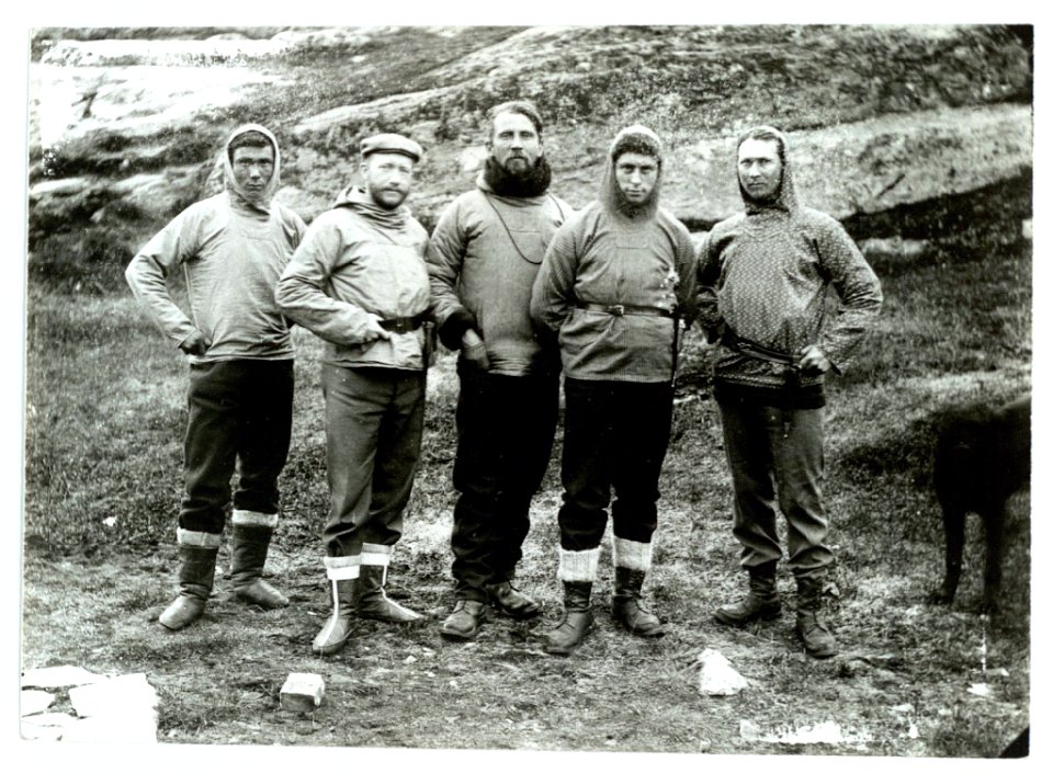 Brønlund, Bertelsen, Mylius-Erichsen, Rasmussen and Moltke
