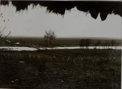 Brücke nach Nosowitze, Stellung der 3.Kompanie des Infanterieregimentes 84 in Ptycze (BildID 15442482)