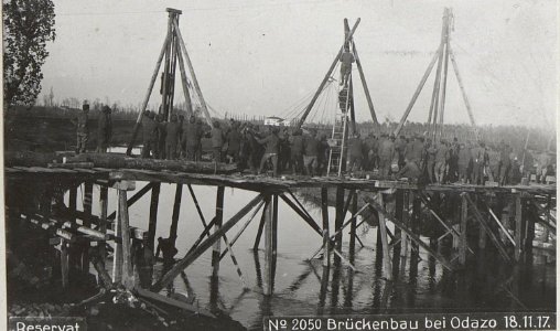Brückenbau bei Odazo 18.11.17. (BildID 15611178)