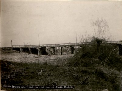 Brücke über Meduna und Livenza-Fluss. 25.-4.18. (BildID 15617613)