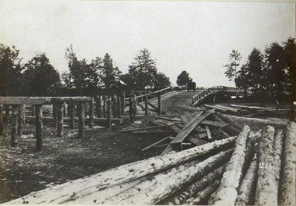 Brückenbau in Galizien im Abschnitt der vierten k.u.k. Armee (BildID 15685760)