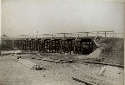 Brückenbau in Galizien im Abschnitt der vierten k.u.k. Armee (BildID 15685753)