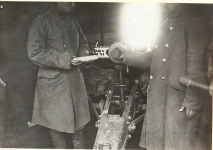 Brückenkopf Siemikowce, Sturmabwehrkanone in der Stellung (BildID 15439651)