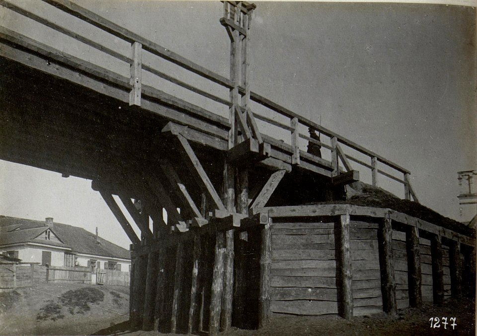 Brückenbau in Galizien im Abschnitt der vierten k.u.k. Armee (BildID 15685837)