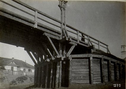 Brückenbau in Galizien im Abschnitt der vierten k.u.k. Armee (BildID 15685837)