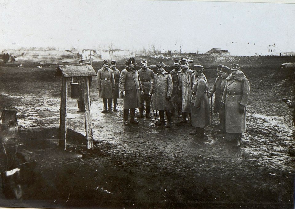 Brückenkopf Sosnow, Geschossgong, verfertigt aus einer Geschosshülse, dient als Alarmglocke (BildID 15439378)