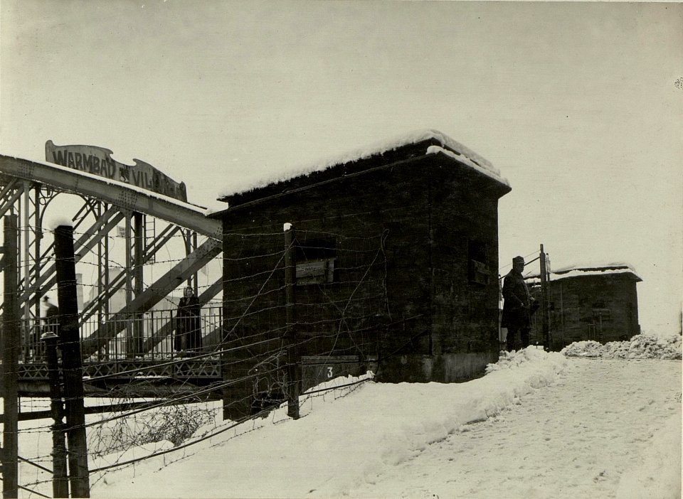 Brückensicherungsanlage an der Draubrücke Villach. Südansicht. (BildID 15468417)