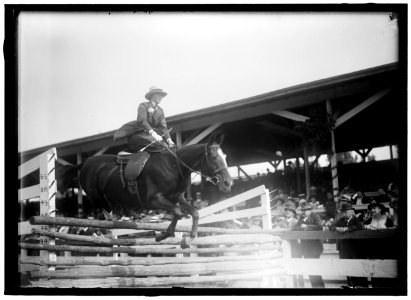 BUCHANAN, MISS HELEN. HORSE SHOW LCCN2016866386