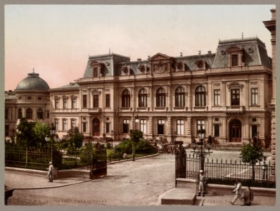 Bucharest. Palais Royal. LOC ppmsca.52720