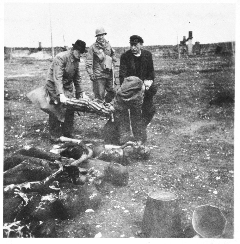 Buchenwald Corpses Confrontation 60734