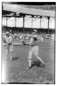Buck Weaver (left) and Amos Strunk (right), Chicago AL (baseball) LCCN2014711115