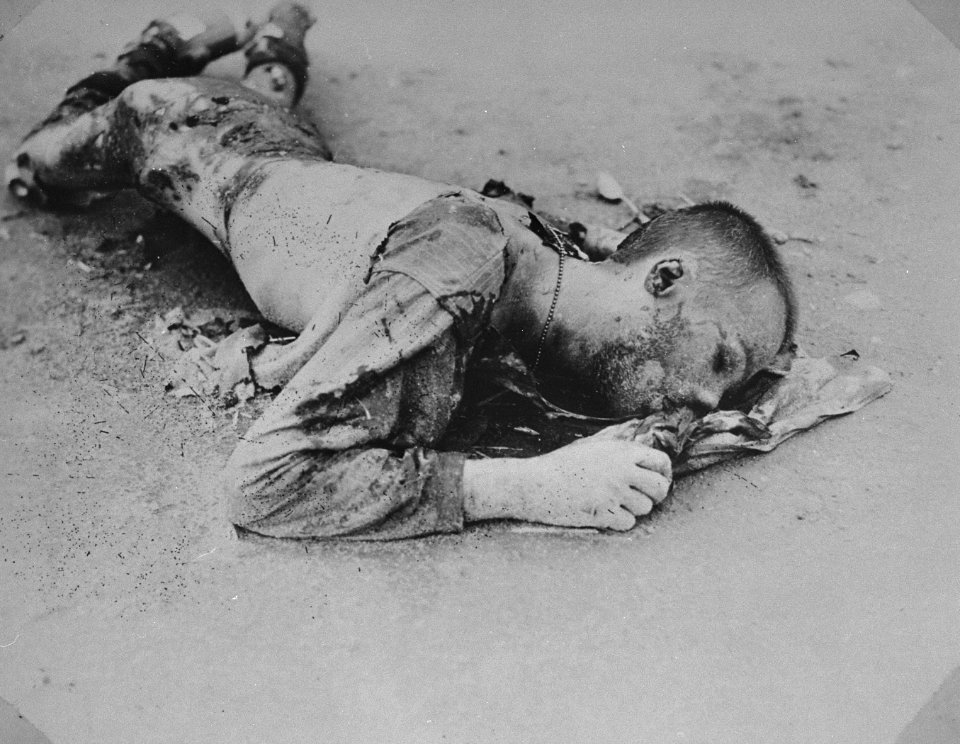 Buchenwald Leipzig-Thekla Corpse