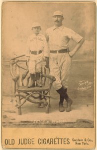 Buck Ewing, New York Giants, baseball card portrait LCCN2007683751