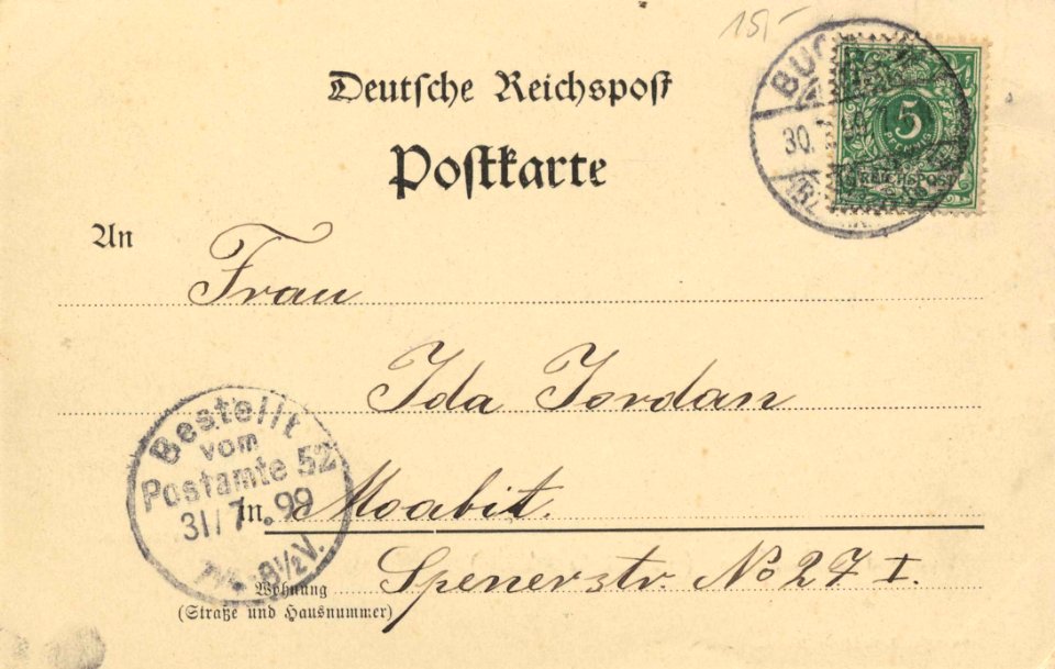 Buckow (Märk. Schweiz), Brandenburg - Stadtansicht (2) (back) (Zeno Ansichtskarten)