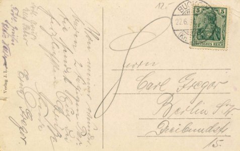 Buckow (Märk. Schweiz), Brandenburg - Scharmützelsee (back) (Zeno Ansichtskarten)