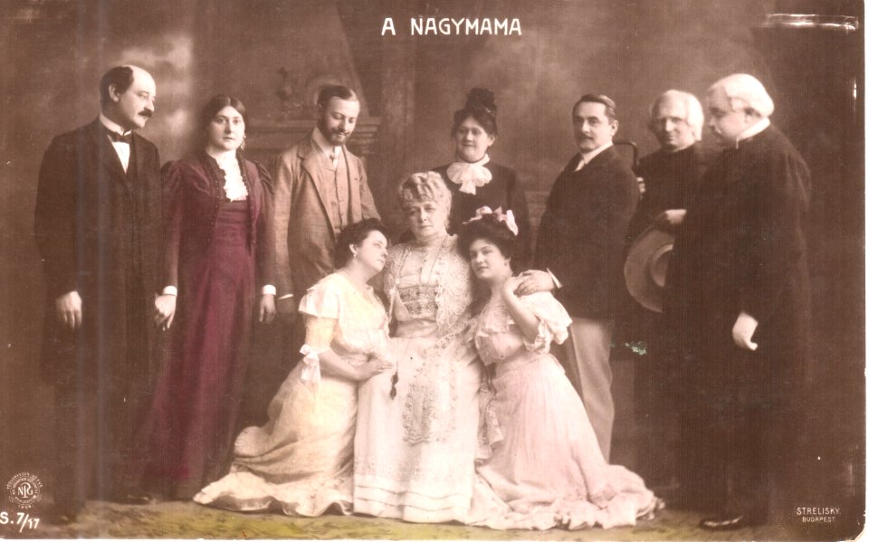 Budapest, Népszínház, Strelisky Sándor - A Nagymama szereplői