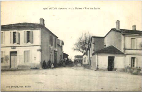 Budos Mairie-rue-des-ecoles photo