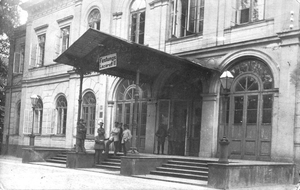 Budynek Sejmu lazaret niemiecki I wojna światowa I