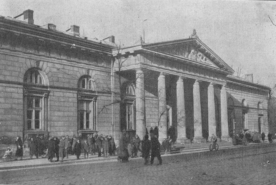 Budynek giełdy w Warszawie ul. Królewska