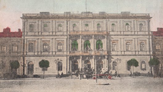 Budynek główny Dworca Wiedeńskiego przed 1916