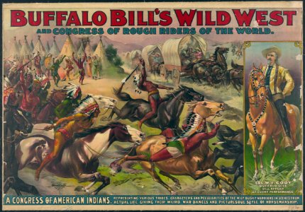 Buffalo Bill's Wild West and congress of rough riders of the world A congress of American Indians (...). LCCN2001696164 photo