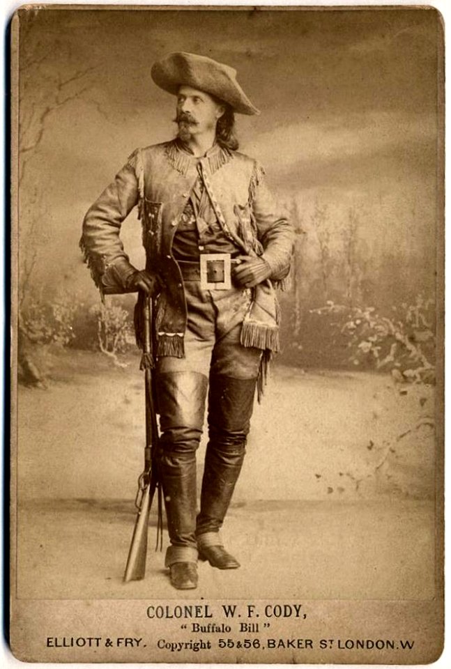 Buffalo Bill Cody by Elliott & Fry c1880