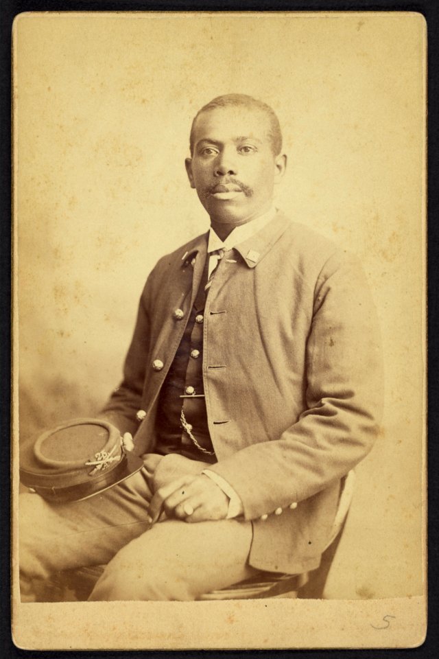 Buffalo soldier, 25th Infantry, Co. A) - Goff LCCN2010645138