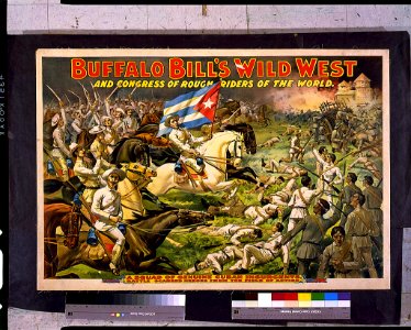 Buffalo Bill's wild west and congress of rough riders of the world. A squad of genuine Cuban insurgents, ... LCCN94504456 photo