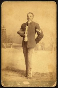 Buffalo Soldier, 25th Infantry, Co.) - Goff, photographer, Fort Cust(e)r, Mont LCCN2010645137