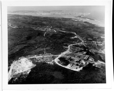 Build-up of Fleet Admiral Chester W. Nimitz's CinCPac-POA headquarters at Guam