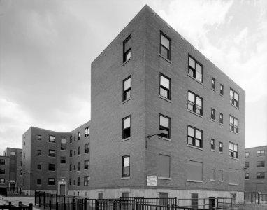 Building B in the Laurel Homes Historic District