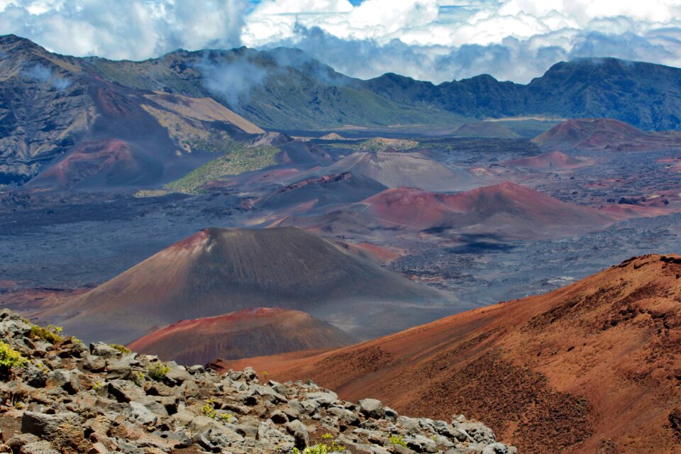 Hawaii mountain landscape