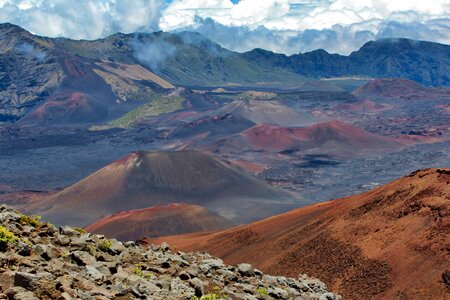 Hawaii mountain landscape photo