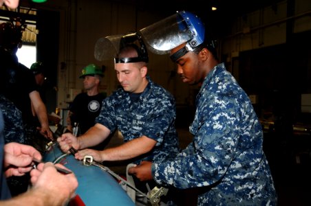 Building mines, Navy Munitions Command East Asia Division (NMC EAD) Unit Misawa 140814-N-EC644-022