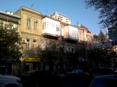 Building on the Jafar Jabbarly Street 14