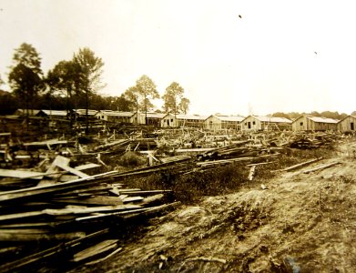 Buildings under construction, U.S. Marine Corps cantonment, Quantico, Virginia (29734570540)