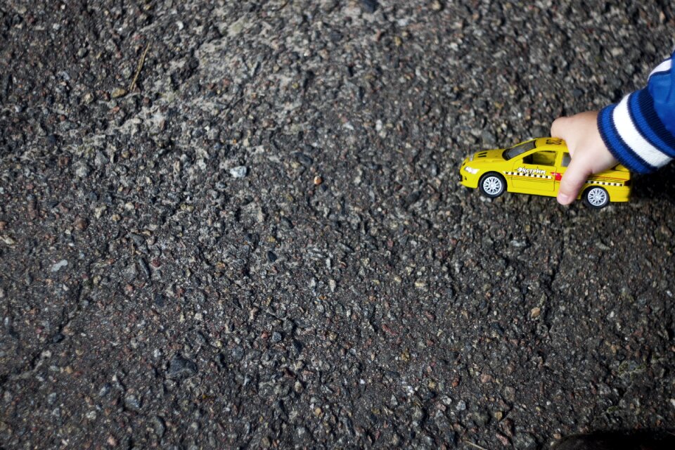 Toy machine asphalt