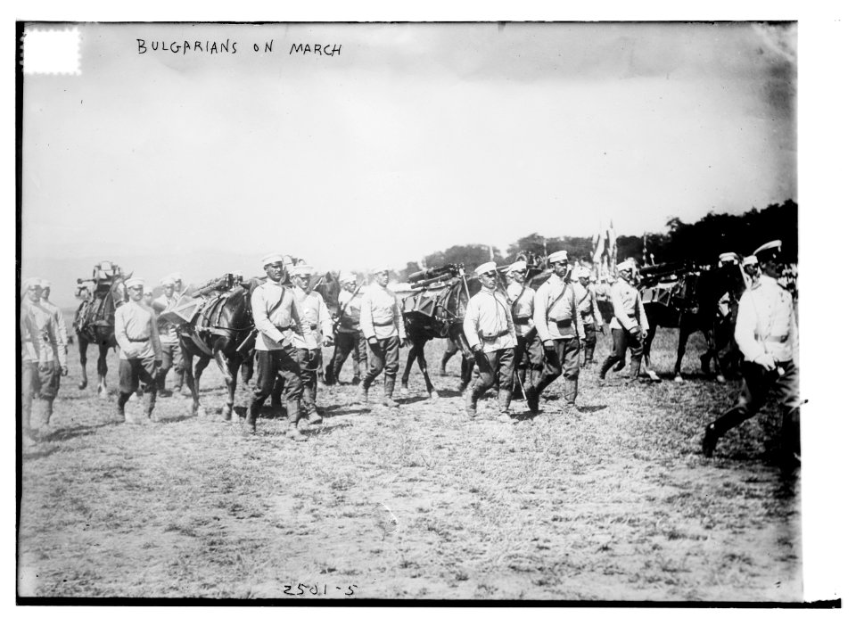 Bulgarians on march LCCN2014691444